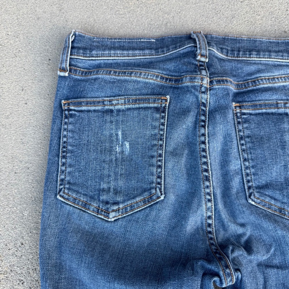 Rag & Bone High Rise Skinny Jeans Blue Denim Size 27 - Picture 12 of 12